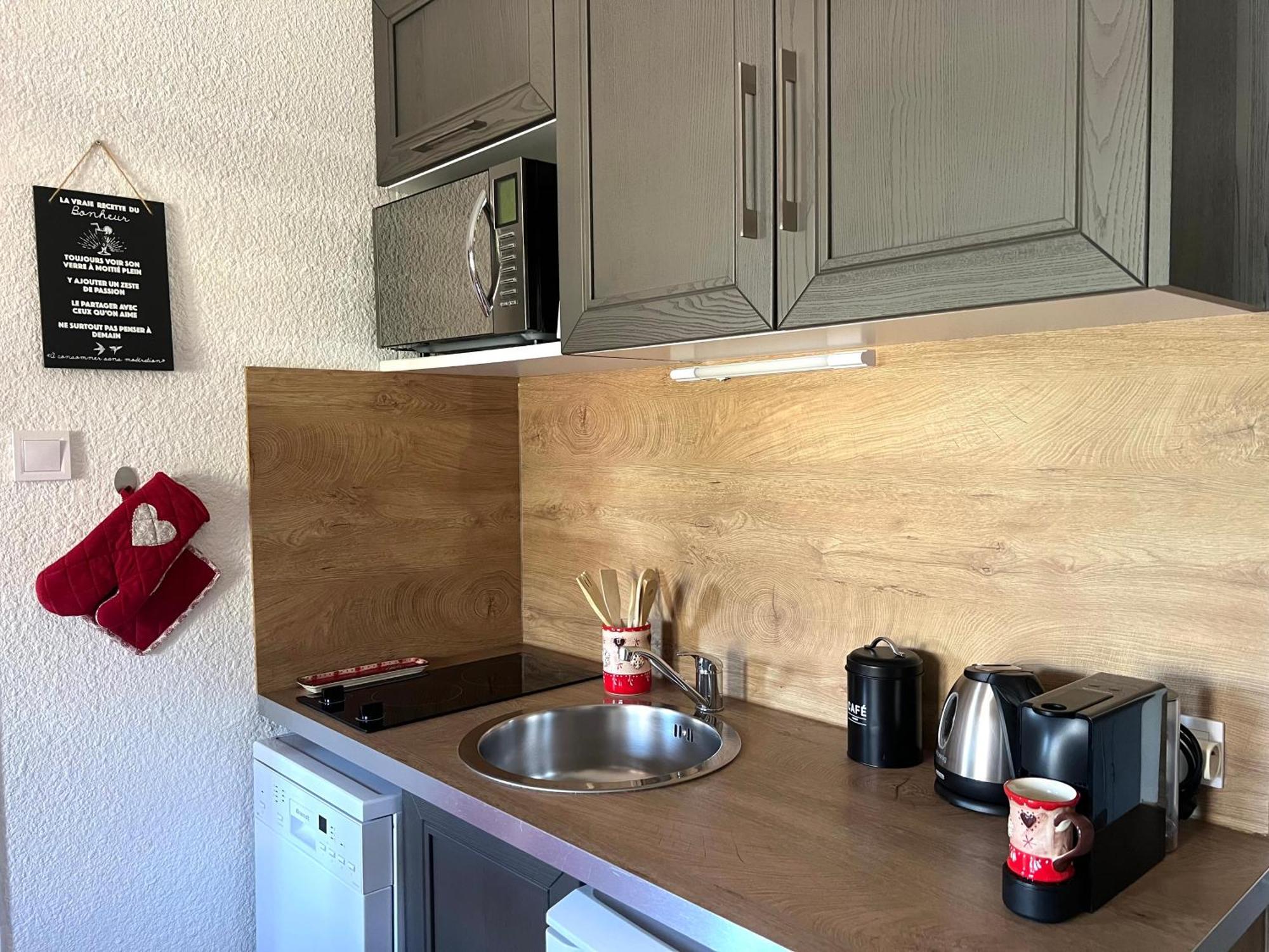 Appartement pour 4 personnes à Puy St Vincent 1700 Puy-Saint-Vincent Extérieur photo
